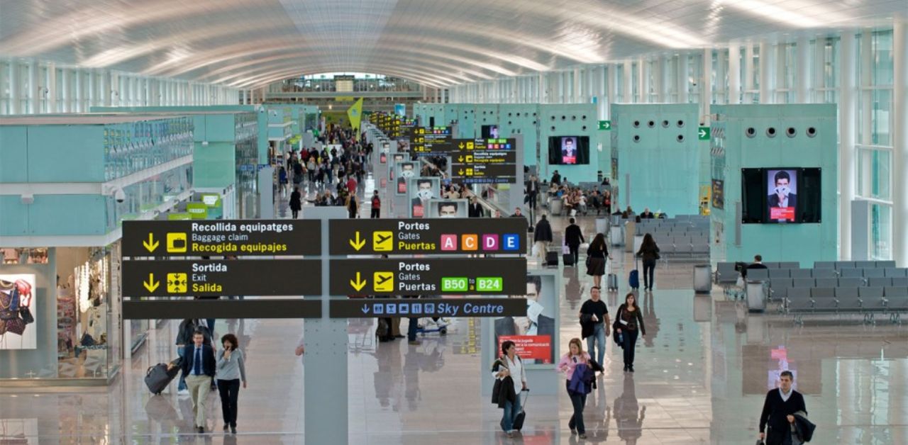 Delta Airlines BCN Terminal