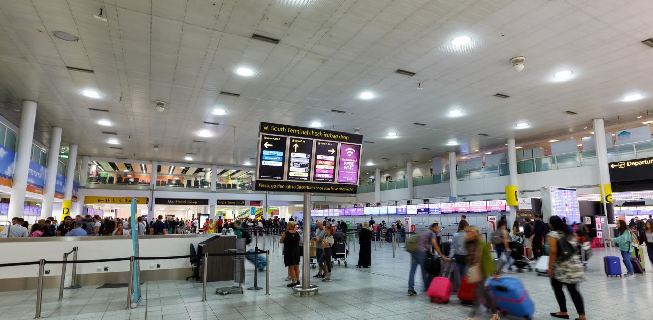 Qatar Airways LGW Terminal